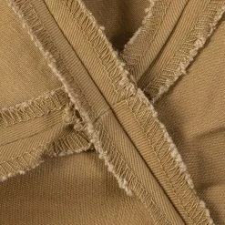 Non Stock 1930s IVY Style Double Pleated Chino Trousers - Yellow BOTTOMS