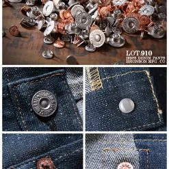 Bronson Lot 910 1910s 12.5 Oz Selvedge Denim Jeans 29 Bronson Lot 910 1910s 12.5 Oz Selvedge Denim Jeans