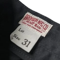 Bronson Lot 962 1960s 15 Oz Cotton Double Pleated Pants