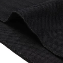 Non Stock 9.8 Oz Cotton Pique Baseball T-Shirt - Black