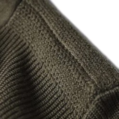 Bronson USAAF Type A-1 V-neck Mechanics Sweater - Olive