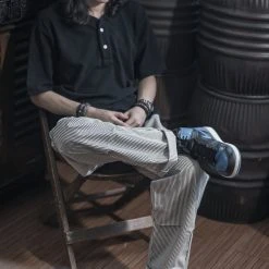 Non Stock NEW ARRIVALS Loose Climbers' Pants - Stripe