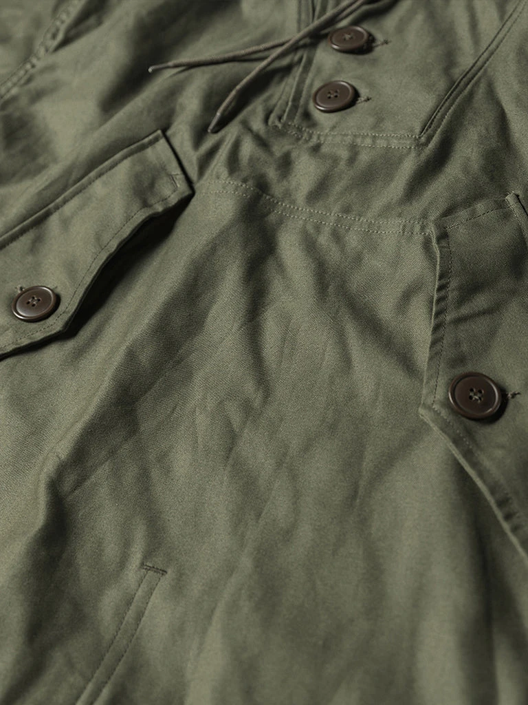 Bronson OUTERWEAR Parka, Field, Cotton, O.D. 15 Bronson OUTERWEAR Parka, Field, Cotton, O.D.