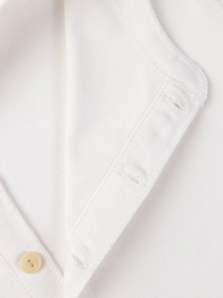 Bronson Vintage Long Sleeve Henley T-Shirt - White 10 Bronson Vintage Long Sleeve Henley T-Shirt - White