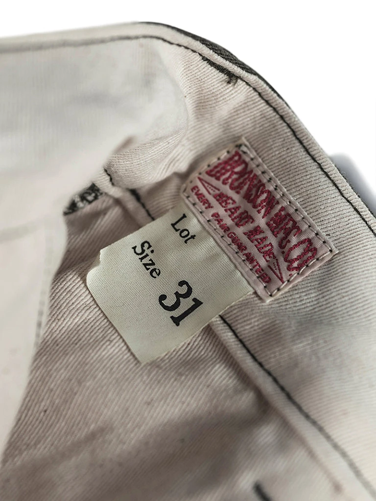 Bronson 13 Oz Cotton Bedford Cord Pants - Olive 14 Bronson 13 Oz Cotton Bedford Cord Pants - Olive