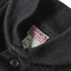 Bronson TOPS US Army High Neck Wool Sweater - Black