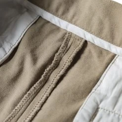 Non Stock BEST SELLERS Classic Straight Leg Double Pleated Shorts - Khaki