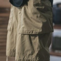 Non Stock 8.5 Oz Cotton Ripstop Cargo Shorts - Khaki NEW ARRIVALS