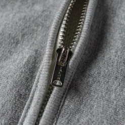 Non Stock 1950s USAFA Reverse Weave Half-Zip Sweatshirt - Gray NEW ARRIVALS