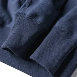 Non Stock 1950s USAFA Reverse Weave Half-Zip Sweatshirt - Navy