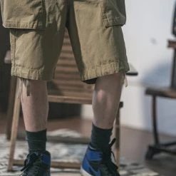 Non Stock 8.5 Oz Cotton Ripstop Cargo Shorts - Khaki NEW ARRIVALS