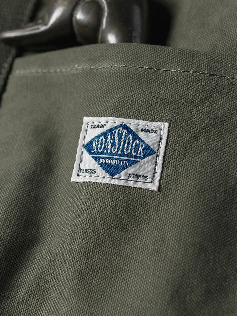 Non Stock 18 Oz Canvas Tote Bag - Olive 9 Non Stock 18 Oz Canvas Tote Bag - Olive