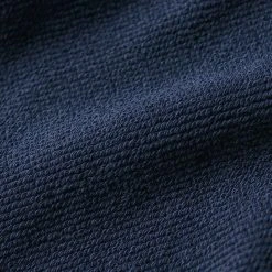 Non Stock 1950s USAFA Reverse Weave Half-Zip Sweatshirt - Navy