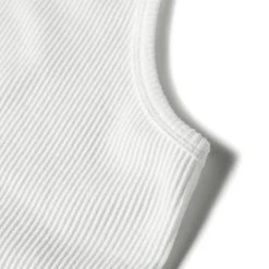 Non Stock 10.5 Oz Cotton Tank Top - White