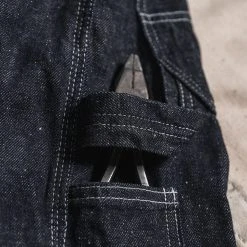 Bronson 1950s 12.5 Oz Selvedge Denim Carpenter Work Pants BOTTOMS