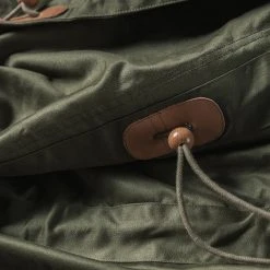 Bronson OUTERWEAR Parka, Field, Cotton, O.D. 40 Bronson OUTERWEAR Parka, Field, Cotton, O.D.