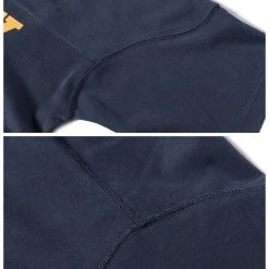 Bronson US Naval Football T-Shirt - Navy TOPS