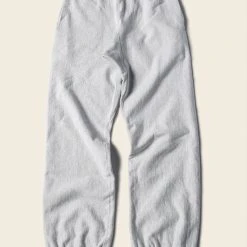 Bronson NEW ARRIVALS 1950s 20.5 Oz Terry Cloth Reverse Weave Sweatpants - Gray