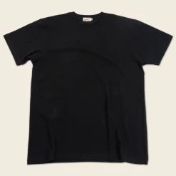 Non Stock TOPS 9 Oz US Cotton Tubular T-Shirt - Black