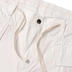 Non Stock NEW ARRIVALS 8.5 Oz Cotton Ripstop Cargo Shorts - White