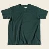 Bronson TOPS 1930s Slanted Pocket Tubular T-Shirt - Green