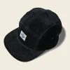 Non Stock 12.5 Oz Corduroy 5 Panel Cap - Black