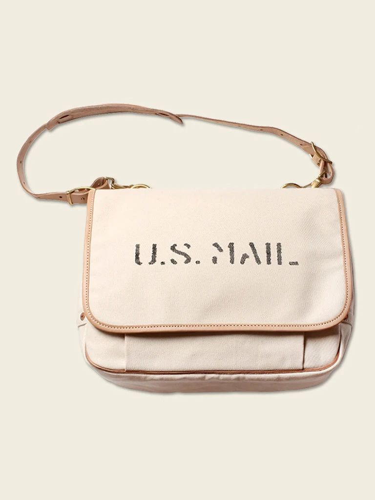 Bronson ACCESSORIES 1940s US Mail Canvas Messenger Bag 1 Bronson ACCESSORIES 1940s US Mail Canvas Messenger Bag