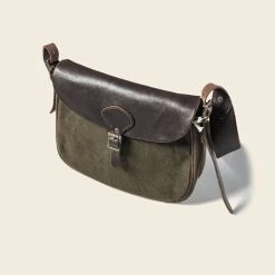 Bronson WWI US Army Messenger Bag - Olive