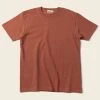 Non Stock 9 Oz US Cotton Tubular T-Shirt - Orange Red TOPS