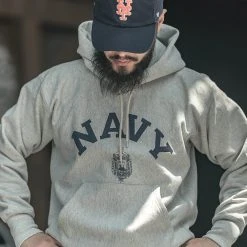 Bronson US Naval Academy Reverse Weave Hoodie
