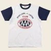 Non Stock 1960s Hot Rod Style T-Shirt - AAA AUTOMOBILE CLUB Back In Stock