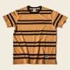 Non Stock 9.8 Oz IVY Style Striped T-Shirt - Yellow/Black