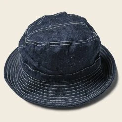 Bronson 12 Oz Selvedge Denim Bucket Hat ACCESSORIES