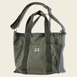 Non Stock 18 Oz Canvas Tote Bag - Olive