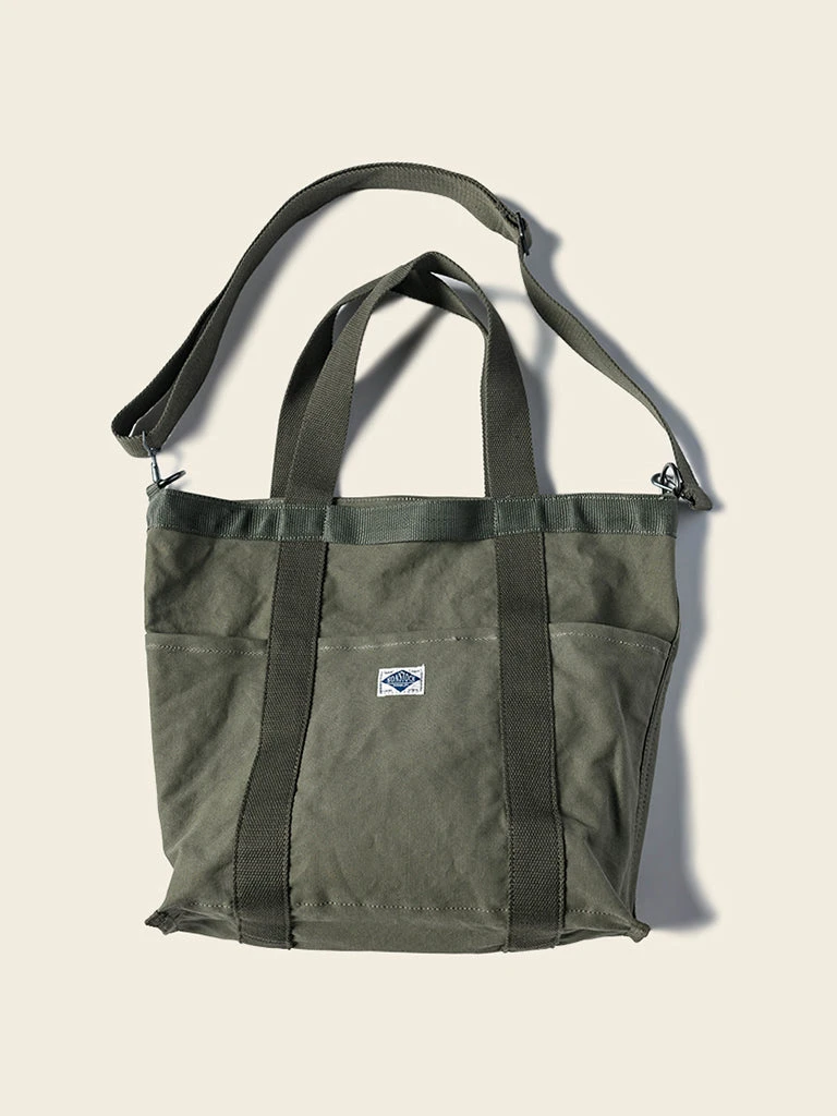 Non Stock 18 Oz Canvas Tote Bag - Olive 1 Non Stock 18 Oz Canvas Tote Bag - Olive
