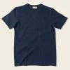 Non Stock 10.5 Oz US Cotton Tubular Gusset T-Shirt - Indigo