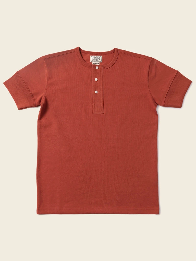 Bronson Vintage Short Sleeve Henley T-Shirt 3 Bronson Vintage Short Sleeve Henley T-Shirt