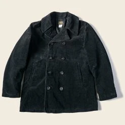 Bronson NEW ARRIVALS Lot 939 Heavyweight Corduroy Peacoat