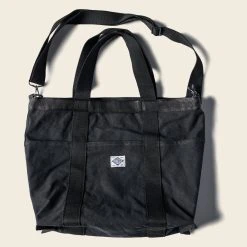 Non Stock 18 Oz Canvas Tote Bag - Black