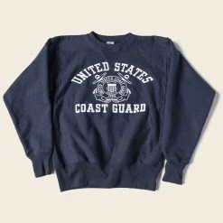Bronson 21 Oz USCG Reverse Weave Sweatshirt NEW ARRIVALS