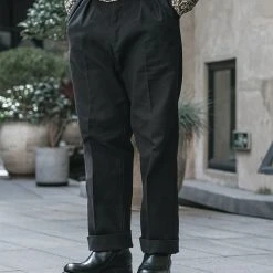 Bronson Lot 962 1960s 15 Oz Cotton Double Pleated Pants