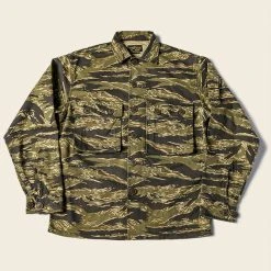 Non Stock NEW ARRIVALS Golden Tiger Camouflage Shirt