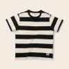 Non Stock Heavyweight Cotton Wide Striped T-Shirt - Black/White BEST SELLERS