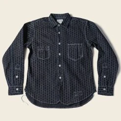 Bronson Lot 861 Wabash Wave Point Work Shirt