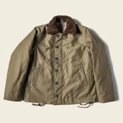 Bronson WWII Early Model Submarine N-1 Woolen Deck Jacket