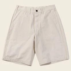 Bronson BOTTOMS 1940s WWII USN 12 Oz HBT Fatigue Deck Shorts