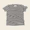 Bronson Breton Stripe T-Shirt - White/Navy