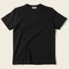 Non Stock 10.5 Oz US Cotton Tubular Gusset T-Shirt - Black