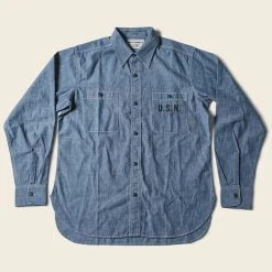 Bronson U.S.N. 8 Oz Chambray Shirt