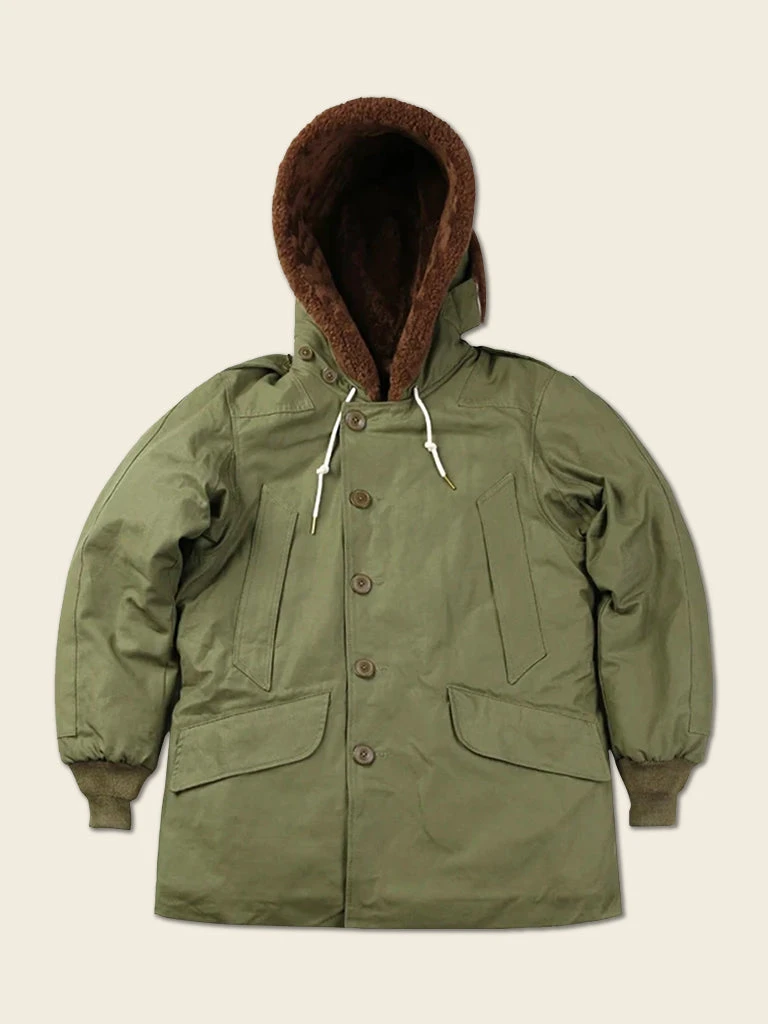 Bronson OUTERWEAR US Army Air Forces Type B-9 Flight Down Parka 1 Bronson OUTERWEAR US Army Air Forces Type B-9 Flight Down Parka